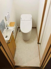 お手入れしやすいTOTO人気トイレリフォーム！日野市I様邸