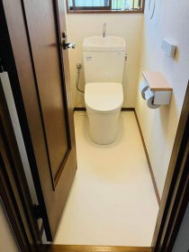 一体型から組合せ式の人気トイレへ！日野市K様邸