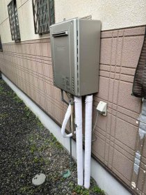 水漏れしてきた給湯器を交換！　八王子市I様邸