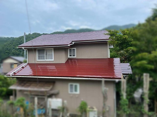 屋根塗装リフォームで家の印象を一新！｜岩手県釜石市