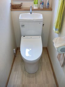 1Fに続き2Fもトイレリフォーム｜浜松市浜名区